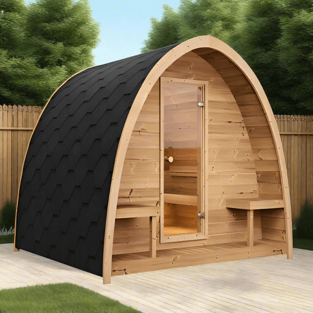 SaunaLife Saunas SaunaLife Model G3 6-person Outdoor Home Sauna Kit
