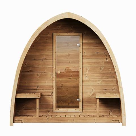 SaunaLife Saunas SaunaLife Model G3 6-person Outdoor Home Sauna Kit