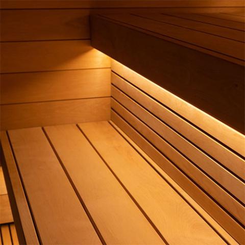 Saunum Saunas Saunum AirCube Terrace 3-4 Person Double Outdoor Cabin Sauna