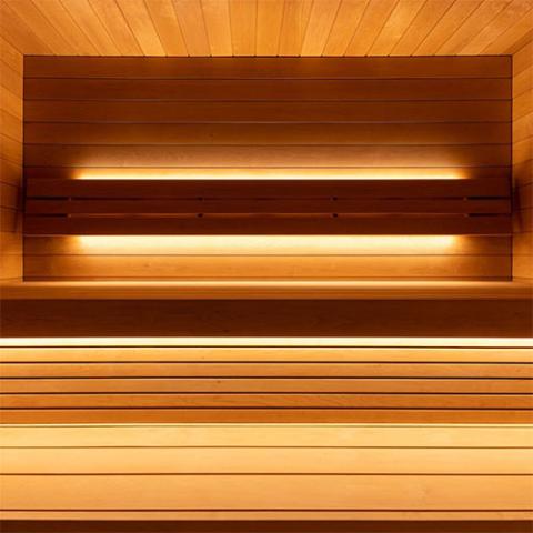 Saunum Saunas Saunum AirCube Terrace 3-4 Person Double Outdoor Cabin Sauna