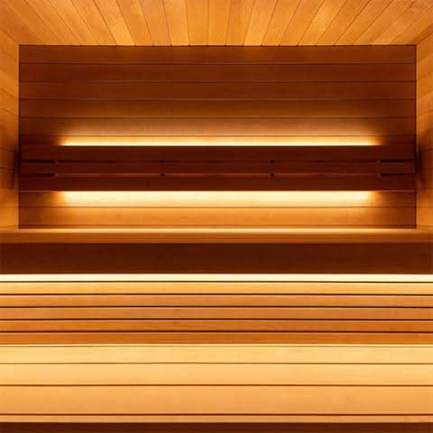 Saunum Saunas Saunum AirCube Terrace 3-4 Person Double Outdoor Cabin Sauna