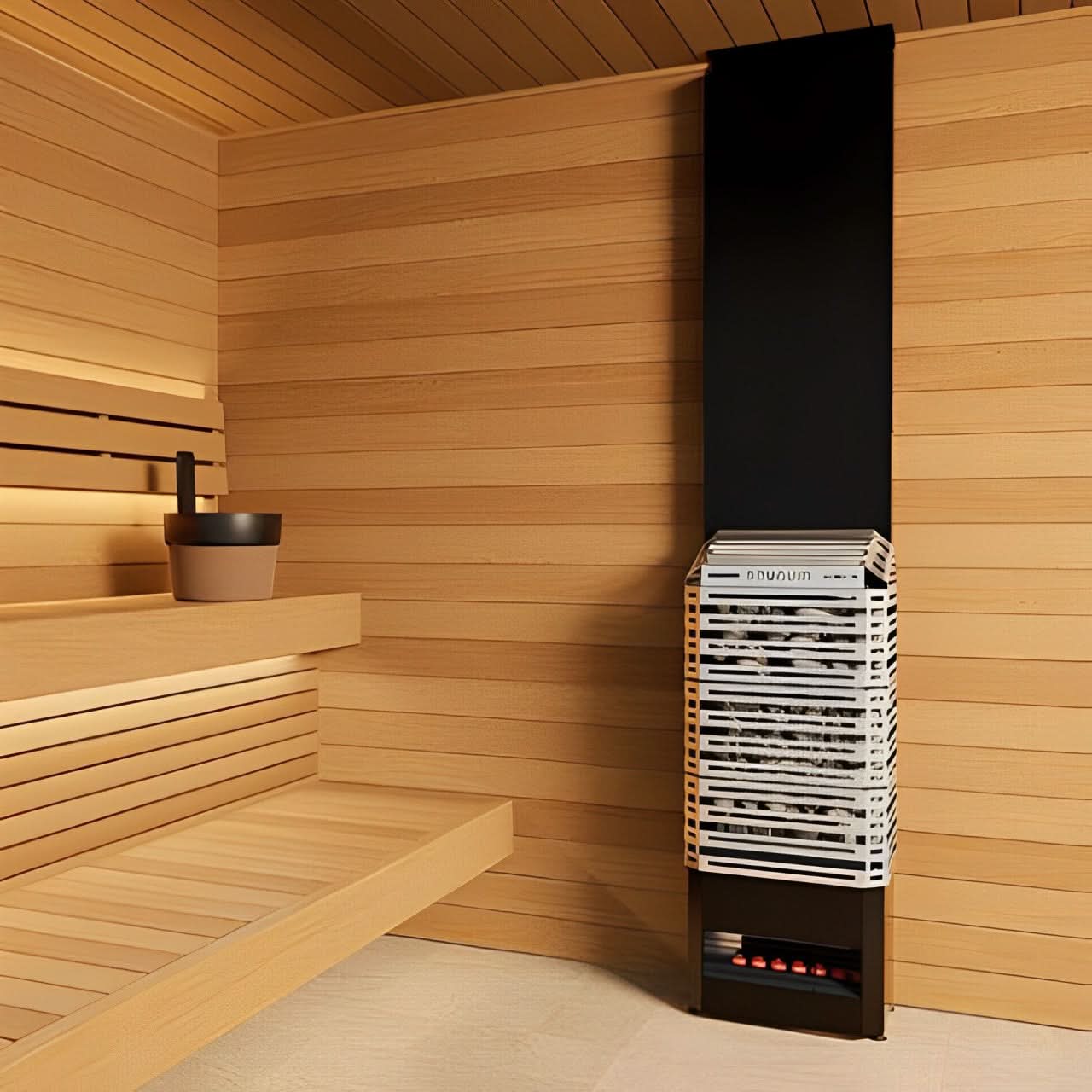 Saunum Heaters Saunum AIR 5 Sauna Heater Stainless