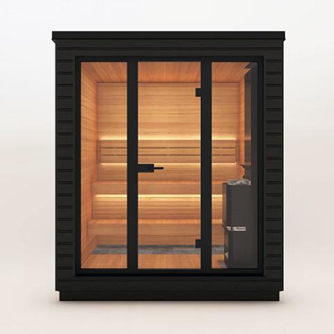 Saunum Saunas Saunum Classic 2-3 Person Mini Outdoor Cabin Sauna