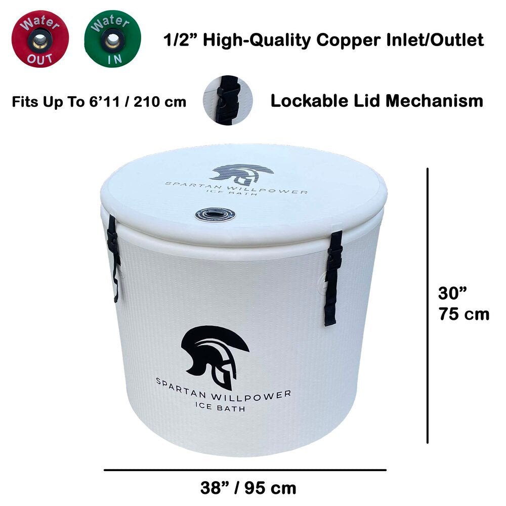 Warrior Willpower Cold Plunge Tubs Warrior Willpower The Spartan Barrel