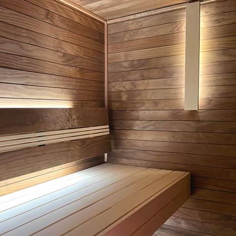 ProSaunas Accessories Prosaunas Thermo-Radiata Pine 1x2 Inside Corner Trim SI