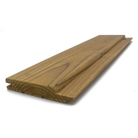 ProSaunas Accessories Prosaunas Thermo-Spruce 1x4 T&G STP Wall Cladding