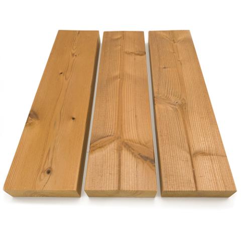 Prosaunas Thermo-Spruce 2x4 S4SEE SHP Bench Material