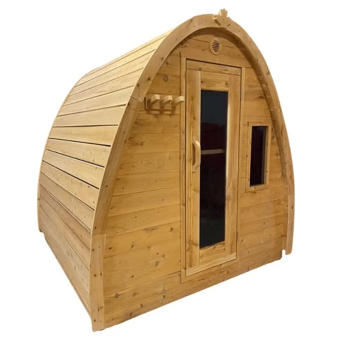 True North Saunas Saunas True North Canadian Made 4-8 Person Outdoor Traditional Large Pod Sauna