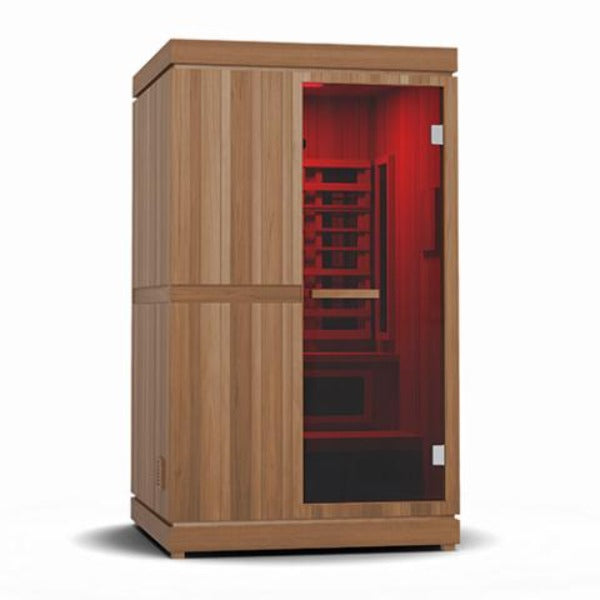 Finnmark Saunas Finnmark 2 Person FD-4 Trinity Infrared & Steam Sauna Combo