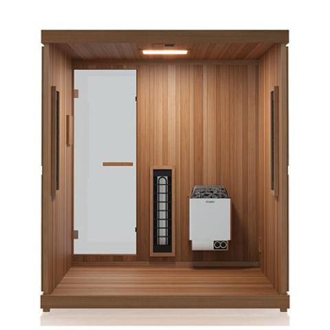 Finnmark Saunas Finnmark 4 Person FD-5 Trinity XL Infrared & Steam Sauna Combo