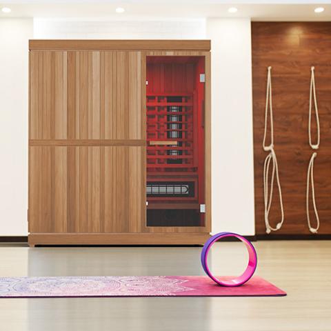 Finnmark Saunas Finnmark 4 Person FD-5 Trinity XL Infrared & Steam Sauna Combo