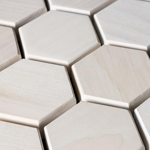 EmotionWood Accessories EmotionWood Promenade White Decorative Sauna Wall Panel