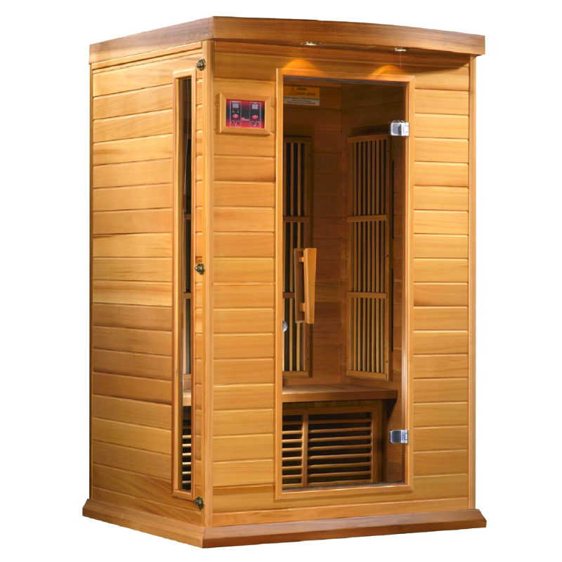 Golden Designs Saunas Golden Designs Maxxus 2 Person Near Zero EMF FAR IR Sauna (MX-K206-01-ZF HEM)