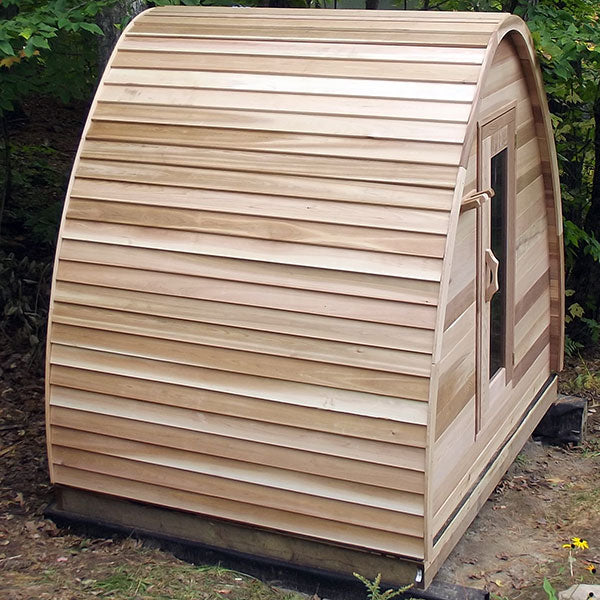 Dundalk LeisureCraft Saunas Dundalk LeisureCraft Clear Cedar Mini POD 2-4 Person Sauna