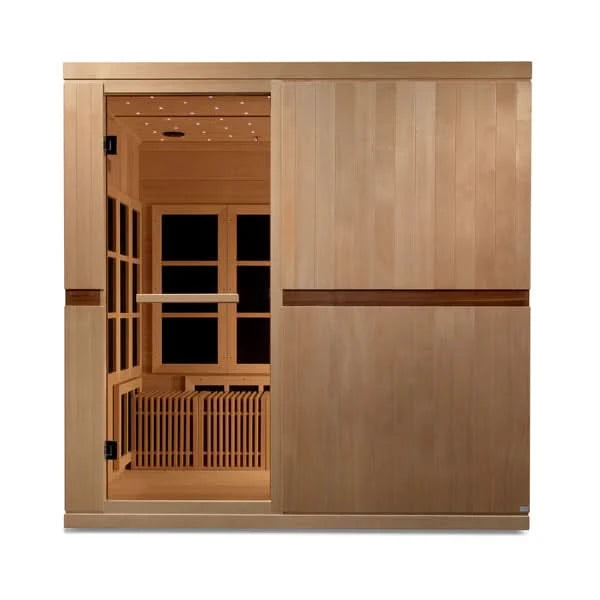 Golden Designs Saunas Golden Designs 2025 Catalonia 8 Person Near Zero EMF FAR IR Sauna (GDI-6880-02)
