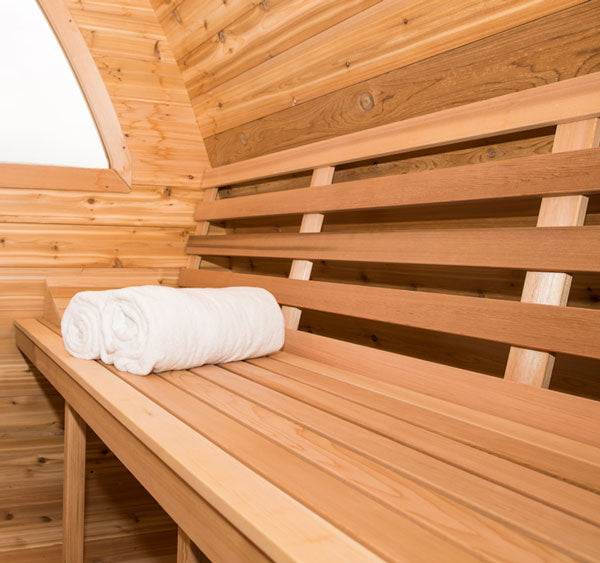 Dundalk LeisureCraft Saunas Dundalk LeisureCraft Clear Cedar Mini POD 2-4 Person Sauna