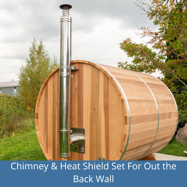 Dundalk LeisureCraft Saunas Dundalk LeisureCraft Canadian Timber Tranquility 4-5 Person Barrel Sauna CTC2345