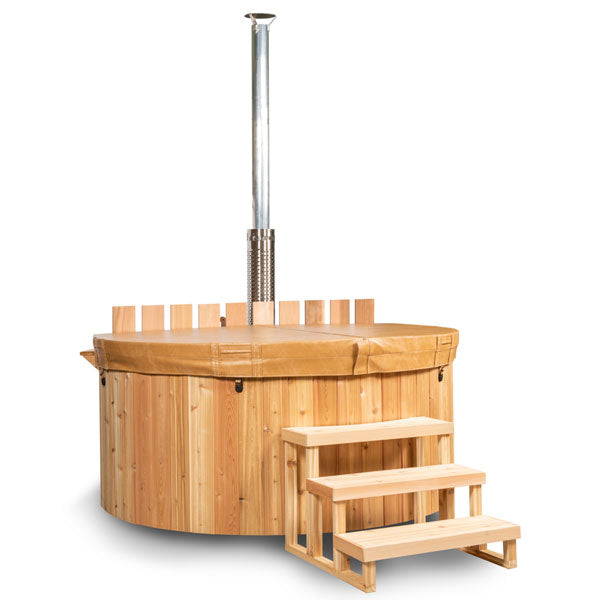 Dundalk LeisureCraft Hot Tubs Dundalk LeisureCraft The Evolution Cedar Hot Plunge Tub 7'