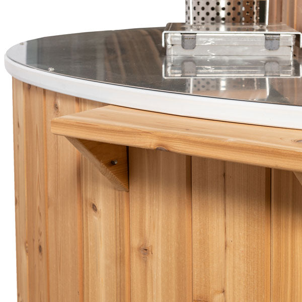 Dundalk LeisureCraft Hot Tubs Dundalk LeisureCraft The Evolution Cedar Hot Plunge Tub 7'