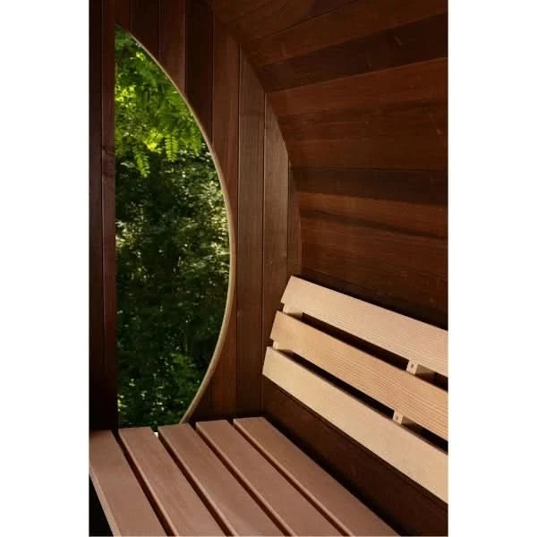 Almost Heaven Saunas Almost Heaven Phoenix 6 Person Luxury Barrel Sauna