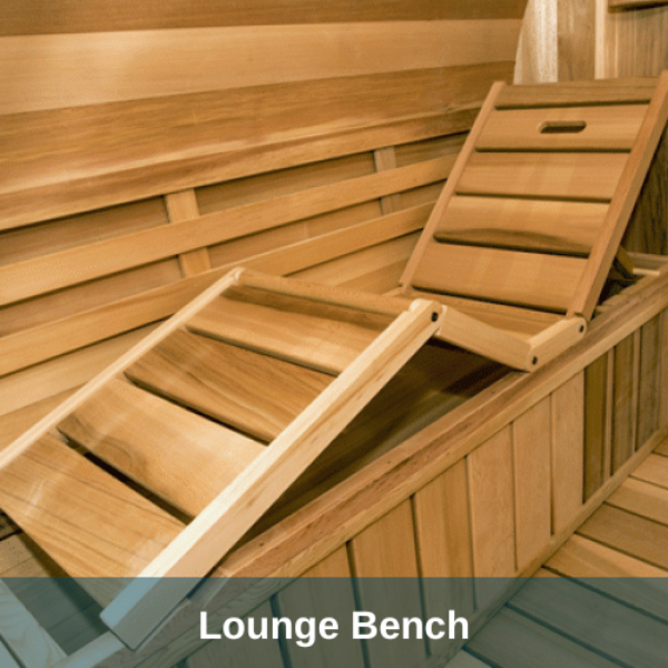 Dundalk LeisureCraft Saunas Dundalk LeisureCraft Clear Cedar Panoramic View 6 Person Barrel Sauna