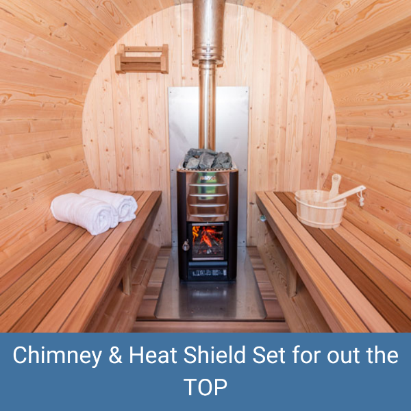 Dundalk LeisureCraft Saunas Dundalk LeisureCraft Canadian Timber Serenity 3-4 Person Barrel Sauna CTC2245W