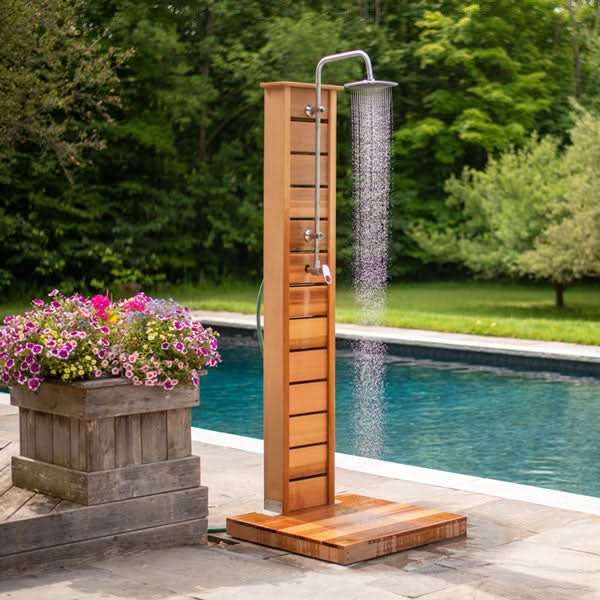 Dundalk LeisureCraft Showers Dundalk LeisureCraft Sunlight Outdoor Shower - Clear Cedar