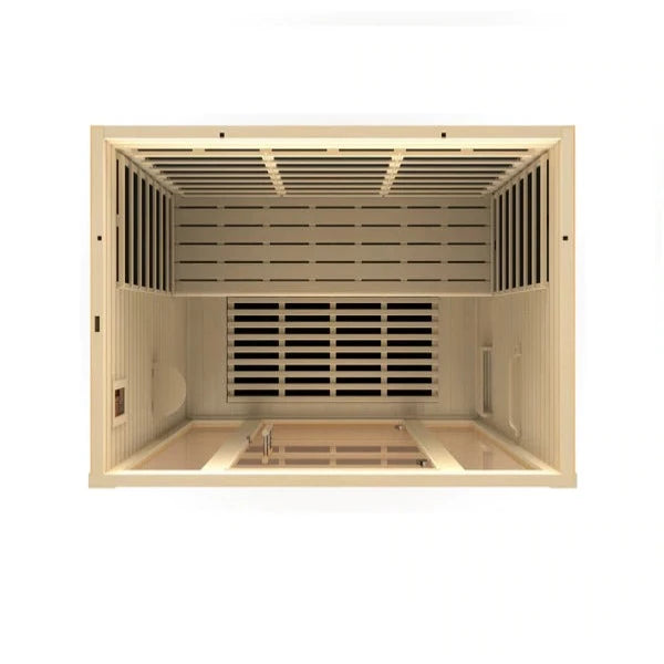 Golden Designs Saunas Golden Designs Dynamic Vila 3 Person Ultra Low EMF FAR IR Sauna (DYN-6315-02)