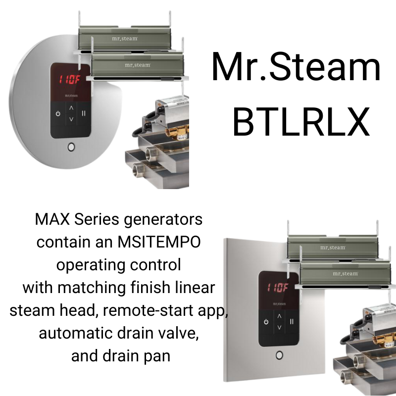 Mr. Steam MS MAX Series 30KW Steam Shower Generator
