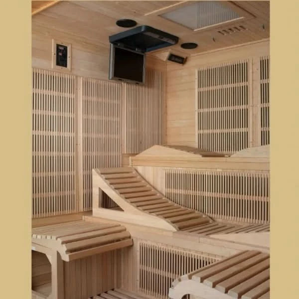 Golden Designs Saunas Golden Designs Monaco Near Zero EMF Far IR Sauna (GDI-6996-01)