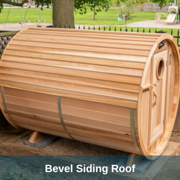 Dundalk LeisureCraft Saunas Dundalk LeisureCraft Clear Red Cedar Barrel Sauna