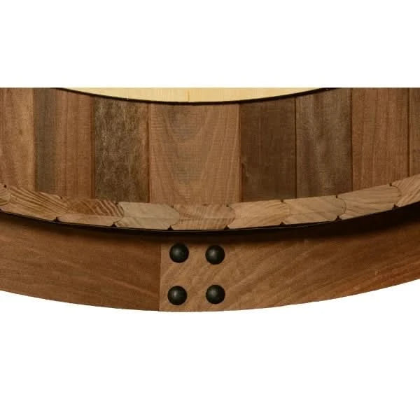 Almost Heaven Saunas Almost Heaven Phoenix 6 Person Luxury Barrel Sauna