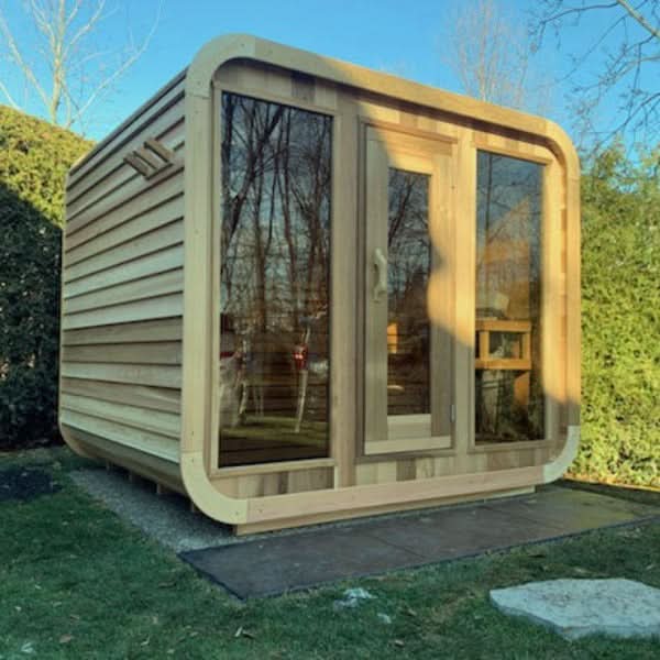Dundalk LeisureCraft Saunas Dundalk LeisureCraft Clear Cedar Outdoor Luna Sauna