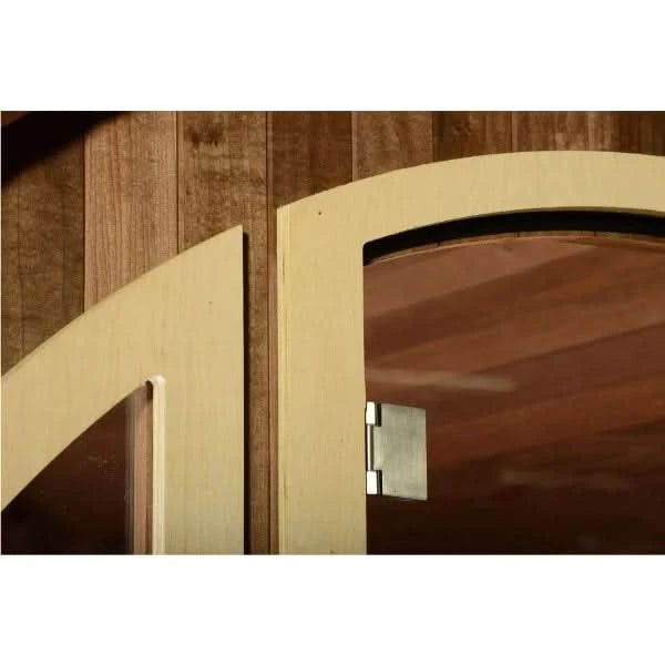 Almost Heaven Saunas Almost Heaven Phoenix 6 Person Luxury Barrel Sauna