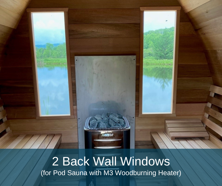 Dundalk LeisureCraft Saunas Dundalk LeisureCraft Clear Cedar POD Sauna