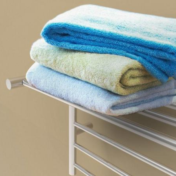 Amba Sauna Accessories Amba Radiant Shelf Hardwired + Plug-in Combo 8 Bar Towel Warmer