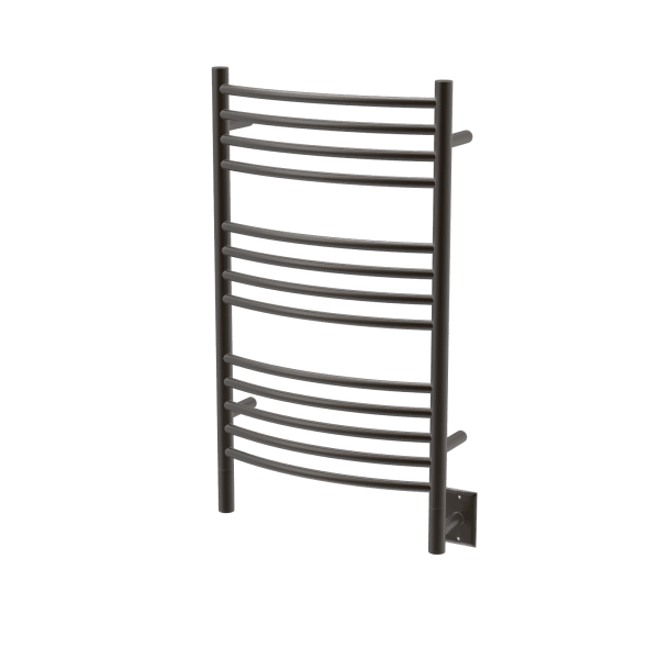 Amba Towel Racks CCO - Oil-Rubbed Bronze Amba Jeeves Model C Curved 13 Bar Hardwired Towel Warmer