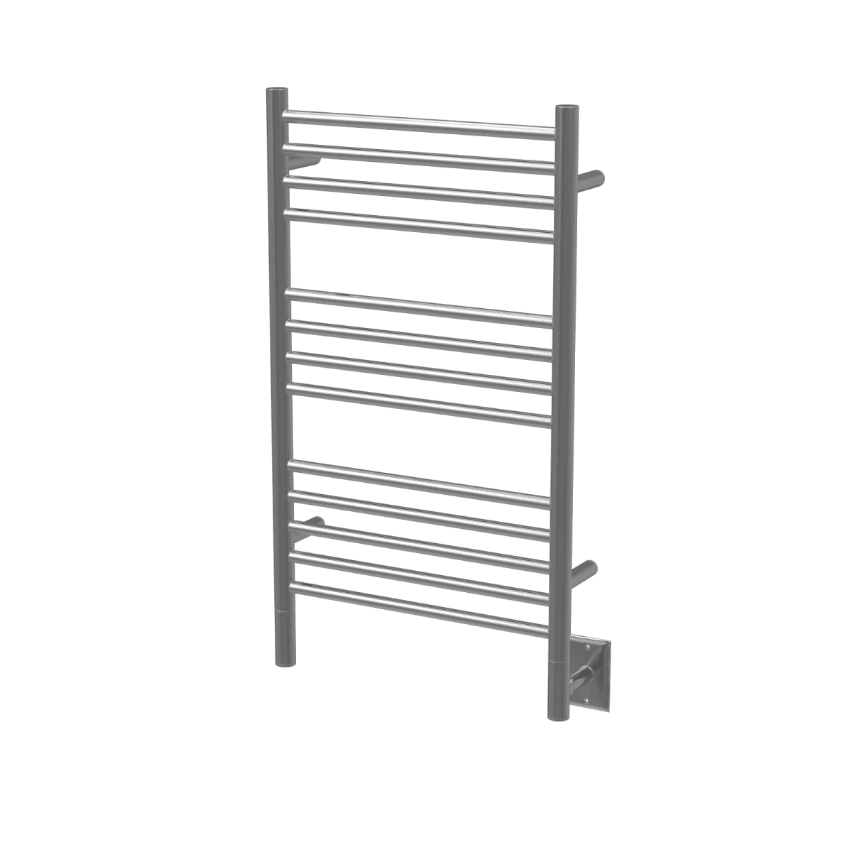 Amba Towel Racks CSB - Brushed Amba Jeeves Model C Straight 13 Bar Hardwired Towel Warmer
