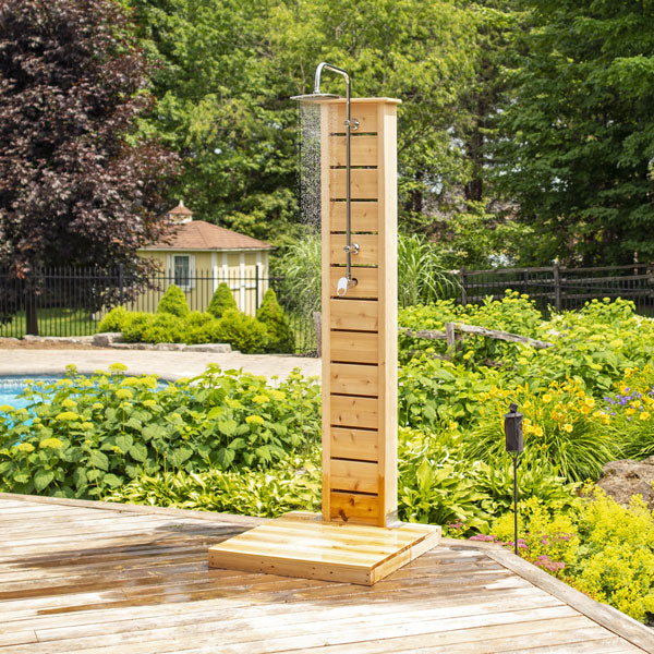 Dundalk LeisureCraft Showers Dundalk LeisureCraft Canadian Timber Sierra Pillar Shower
