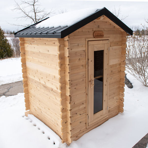 Dundalk LeisureCraft Saunas Dundalk Leisure Canadian Timber 2-3 Person Granby Cabin Sauna CTC66W