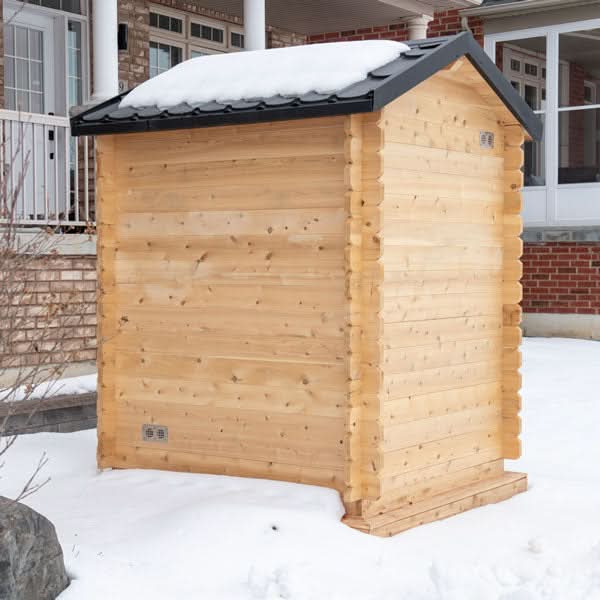 Dundalk LeisureCraft Saunas Dundalk Leisure Canadian Timber 2-3 Person Granby Cabin Sauna CTC66W