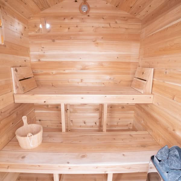 Dundalk LeisureCraft Saunas Dundalk Leisure Canadian Timber 2-3 Person Granby Cabin Sauna CTC66W