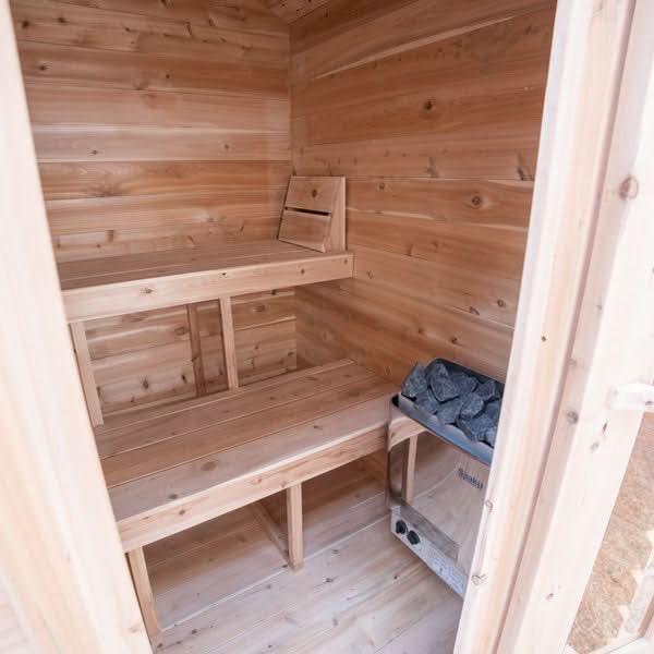 Dundalk LeisureCraft Saunas Dundalk Leisure Canadian Timber 2-3 Person Granby Cabin Sauna CTC66W