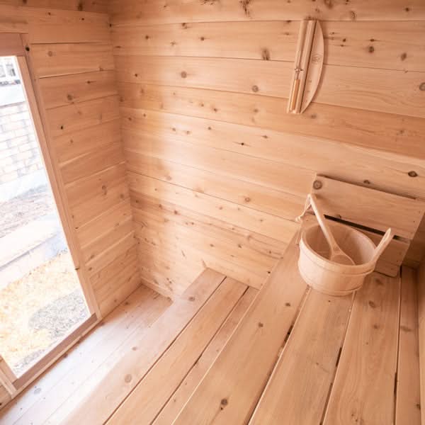 Dundalk LeisureCraft Saunas Dundalk Leisure Canadian Timber 2-3 Person Granby Cabin Sauna CTC66W