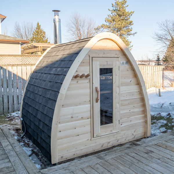 Dundalk LeisureCraft Saunas Dundalk Leisure Canadian Timber Mini POD Sauna