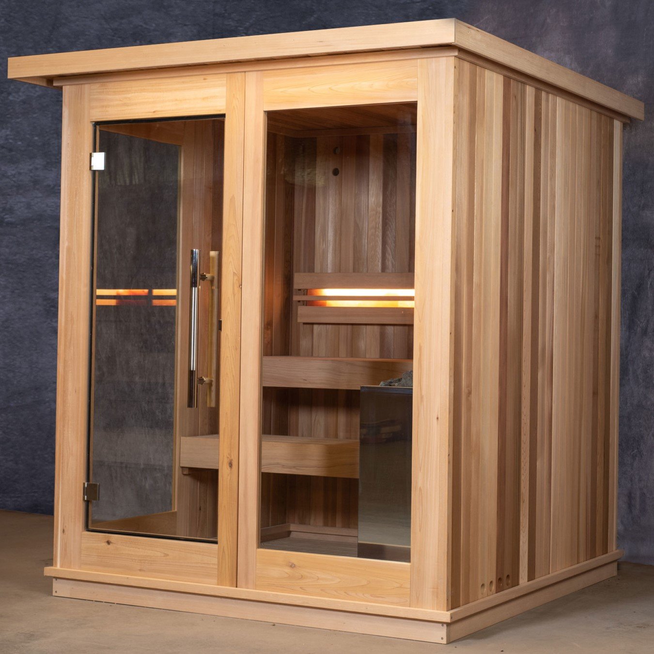 Almost Heaven Saunas Almost Heaven Cascade 4 Person Indoor Sauna