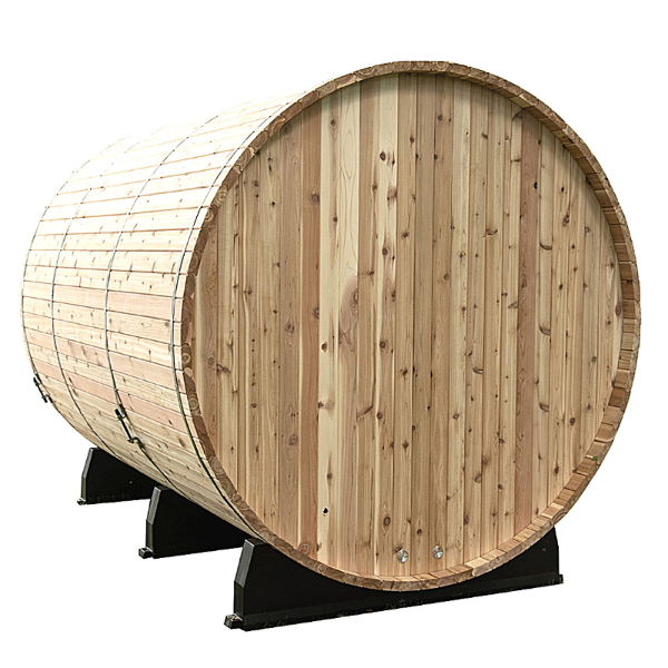 Almost Heaven Saunas Almost Heaven Charleston 4 Person Canopy Barrel Sauna