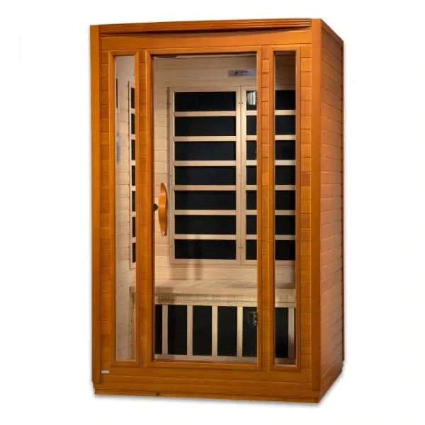 Golden Designs Saunas Dynamic San Marino 2 Person Low EMF - Far Infrared Sauna (DYN-6206-01)