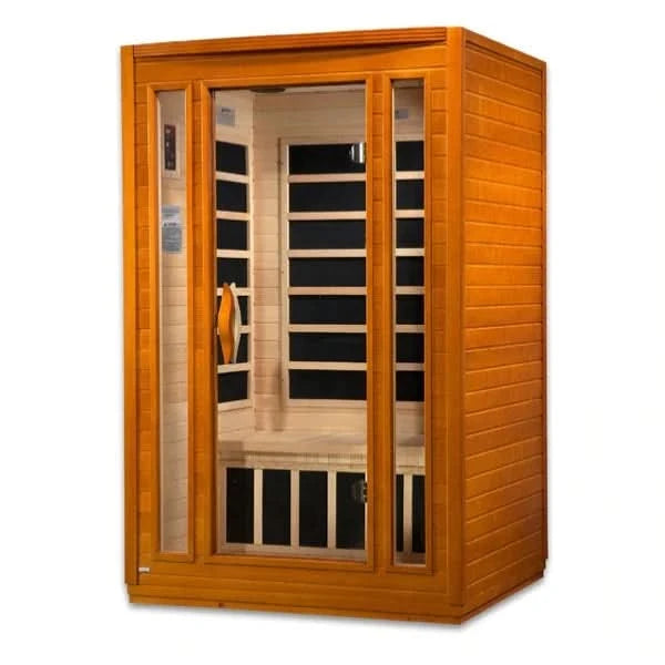 Golden Designs Saunas Dynamic San Marino 2 Person Low EMF - Far Infrared Sauna (DYN-6206-01)