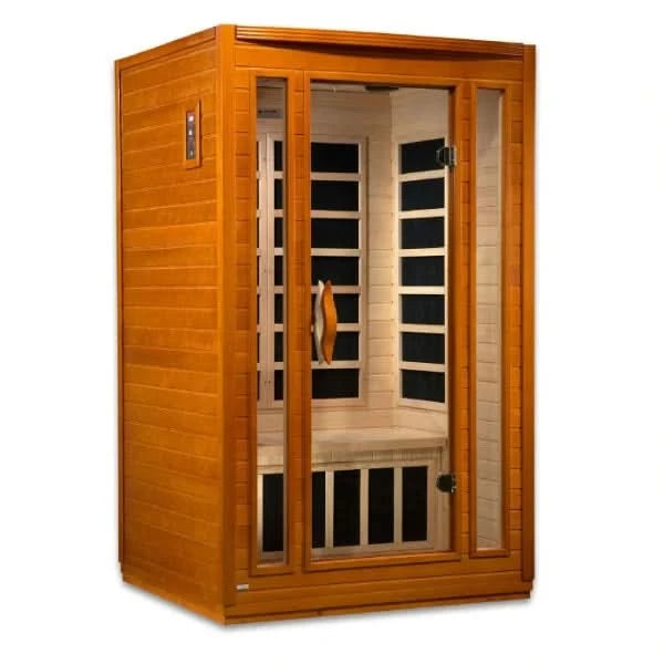 Golden Designs Saunas Dynamic San Marino 2 Person Low EMF - Far Infrared Sauna (DYN-6206-01)